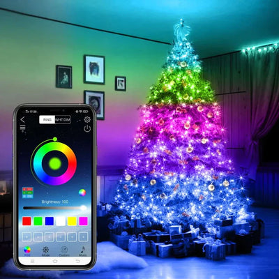 Luces LED Inteligentes RGB de Navidad - 10 Metros / Envío Gratis