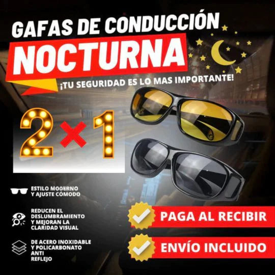 LENTES DE CONDUCCION HD NOCHE Y DIA | ENVÍO GRATIS